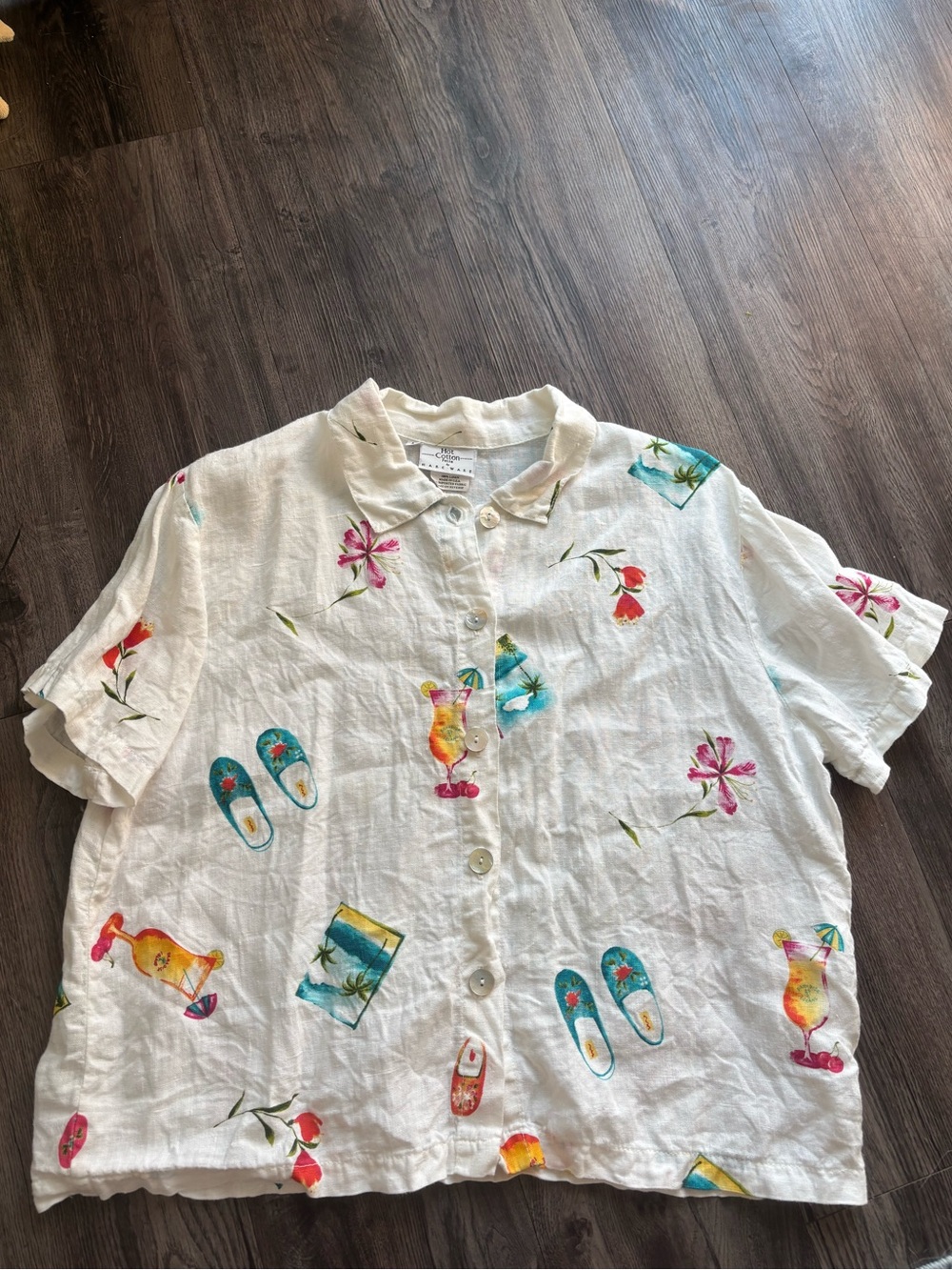 Vintage Hot Cotton button up